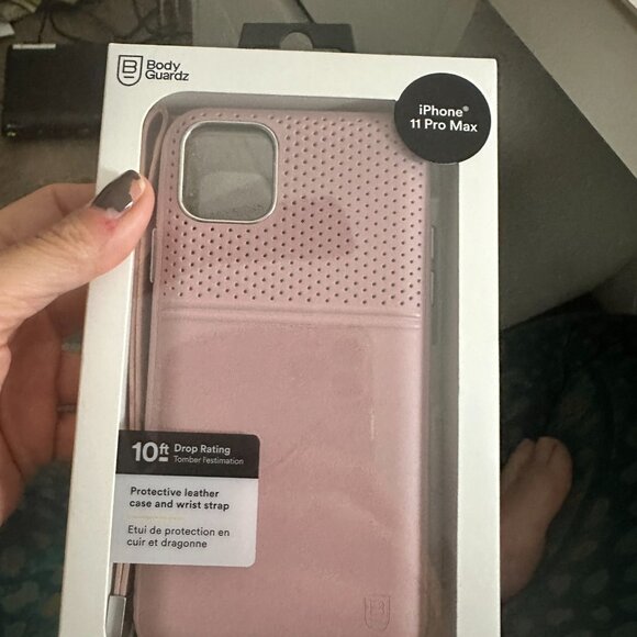 New Bodyguardz iphone 11 Pro Max Cases (Two) Harmony Unicorn and Pink Leather - Picture 4 of 6